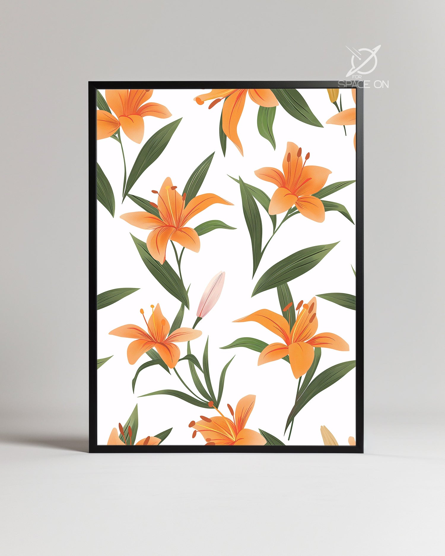 Tiger Lily Poster Tablosu