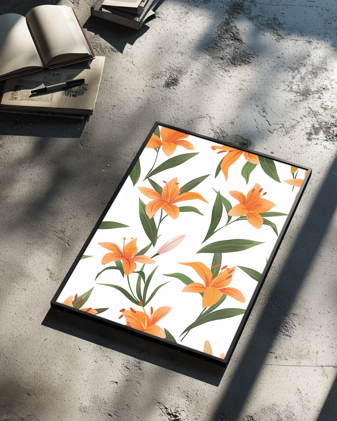 Tiger Lily Poster Tablosu