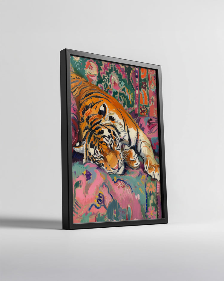 Tiger Lounge Poster Tablosu