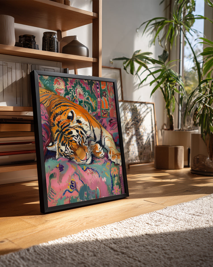 Tiger Lounge Poster Tablosu
