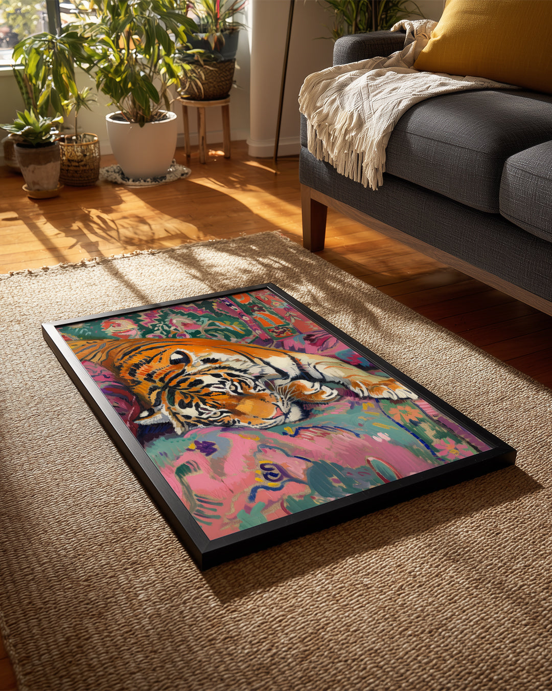 Tiger Lounge Poster Tablosu
