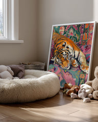 Tiger Lounge Poster Tablosu