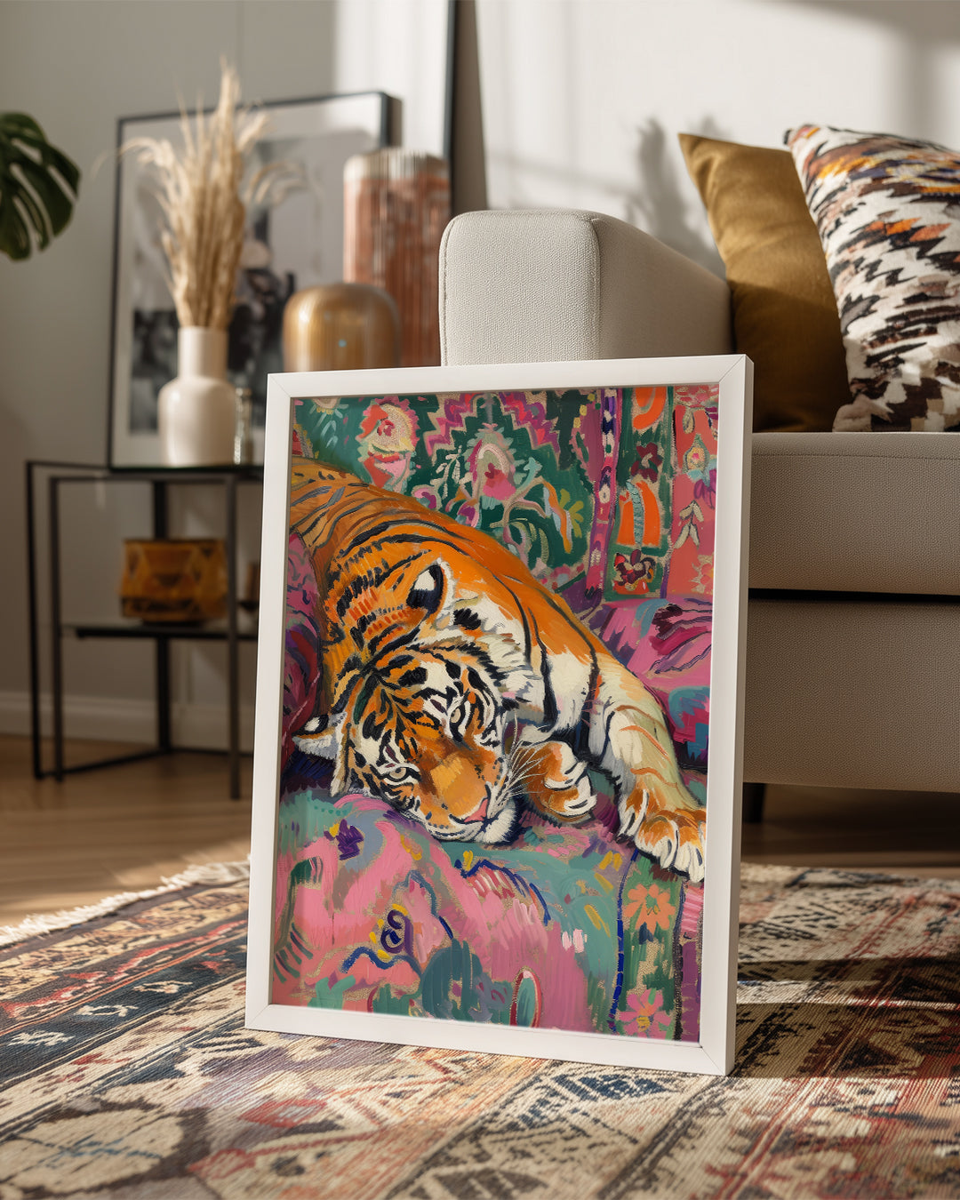 Tiger Lounge Poster Tablosu