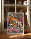 Tiger Lounge Poster Tablosu