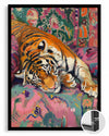 Tiger Lounge Poster Tablosu