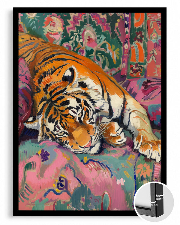 Tiger Lounge Poster Tablosu