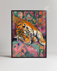 Tiger Lounge Poster Tablosu