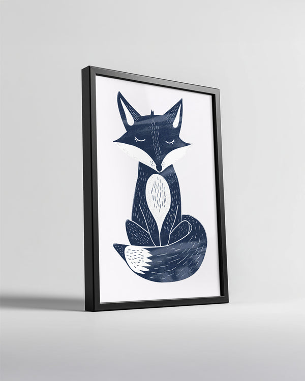 Tilki - Şirin Otoportre Poster Tablosu