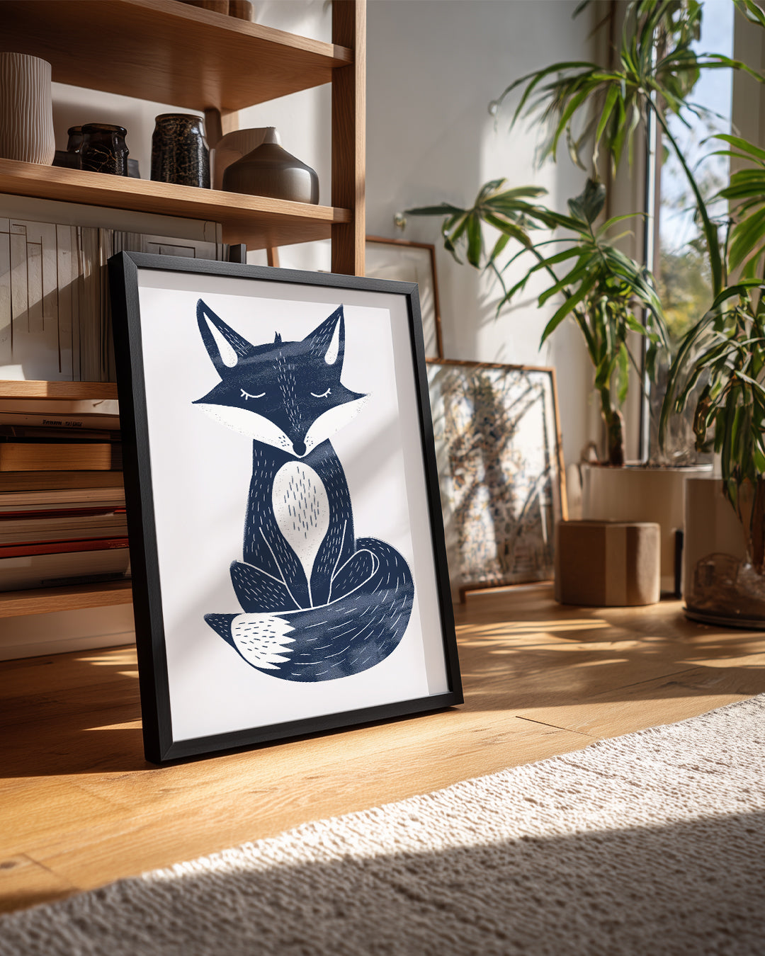 Tilki - Şirin Otoportre Poster Tablosu
