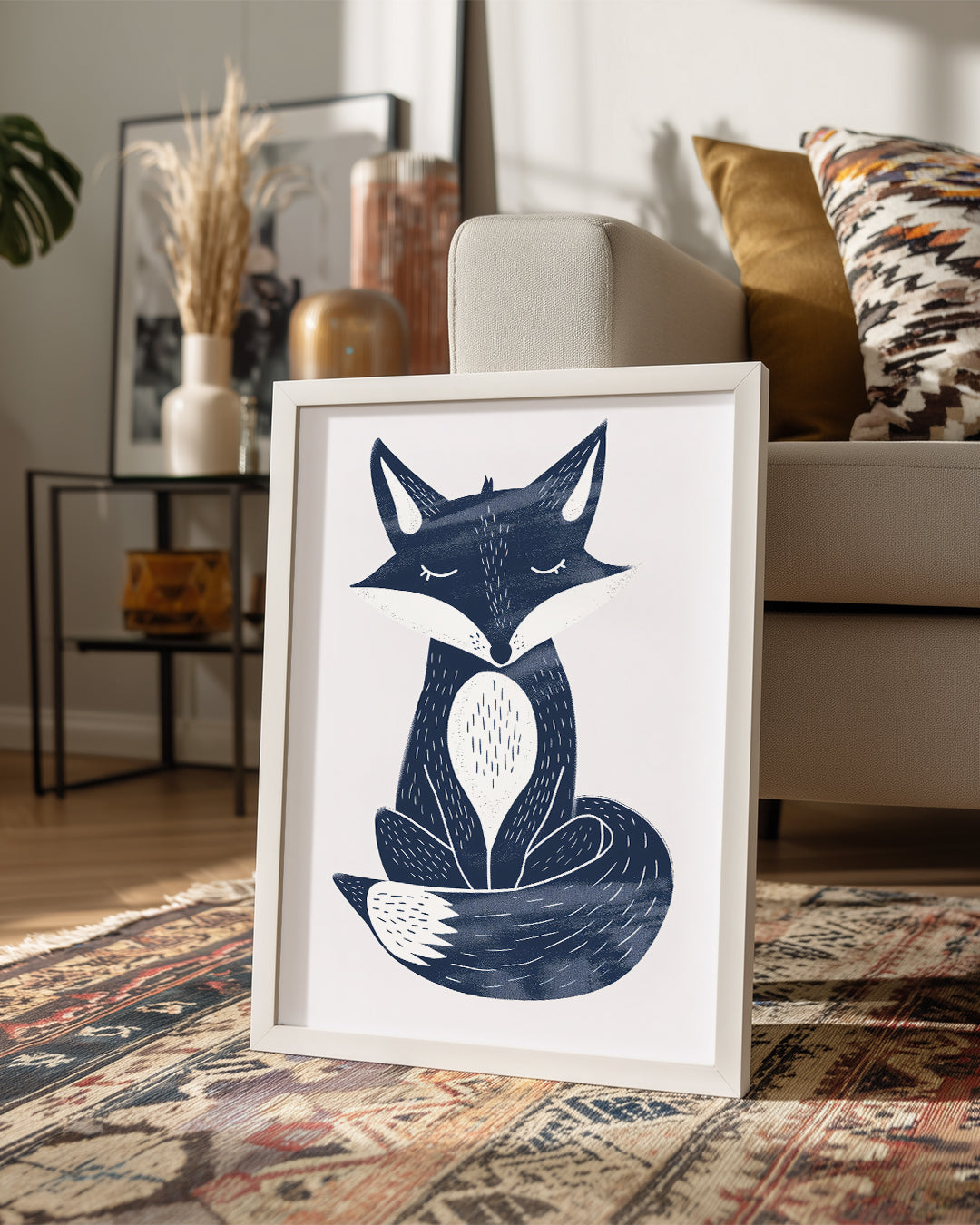Tilki - Şirin Otoportre Poster Tablosu
