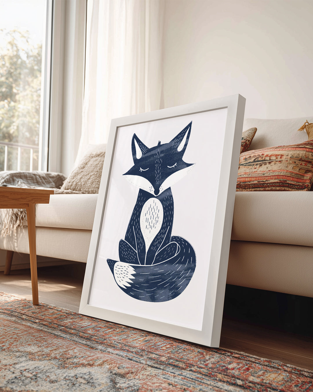 Tilki - Şirin Otoportre Poster Tablosu