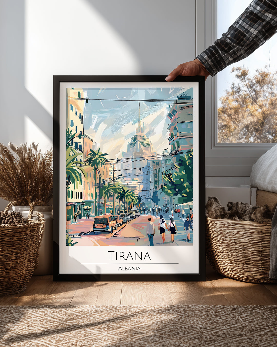 Tiran Arnavutluk Poster Tablosu