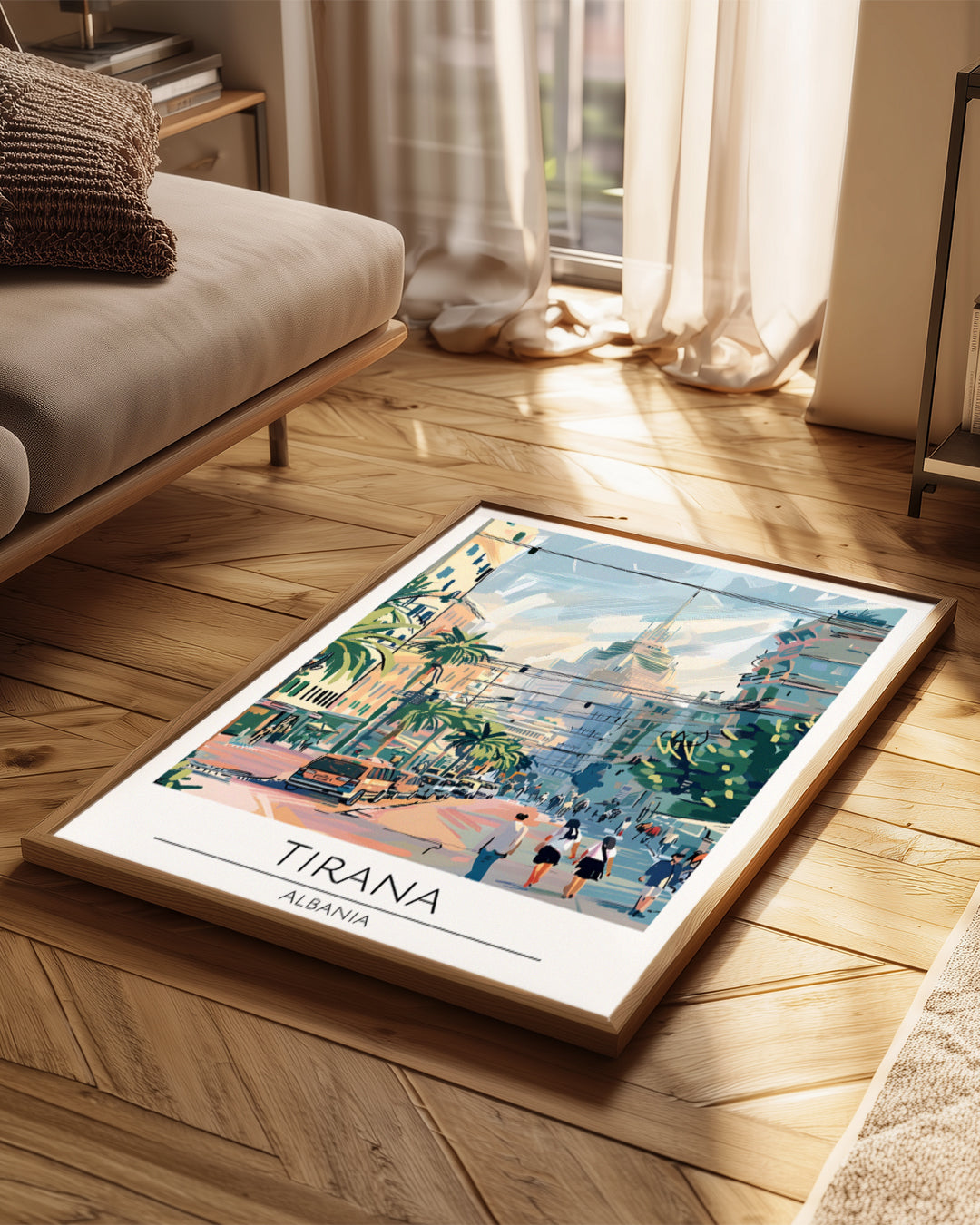 Tiran Arnavutluk Poster Tablosu