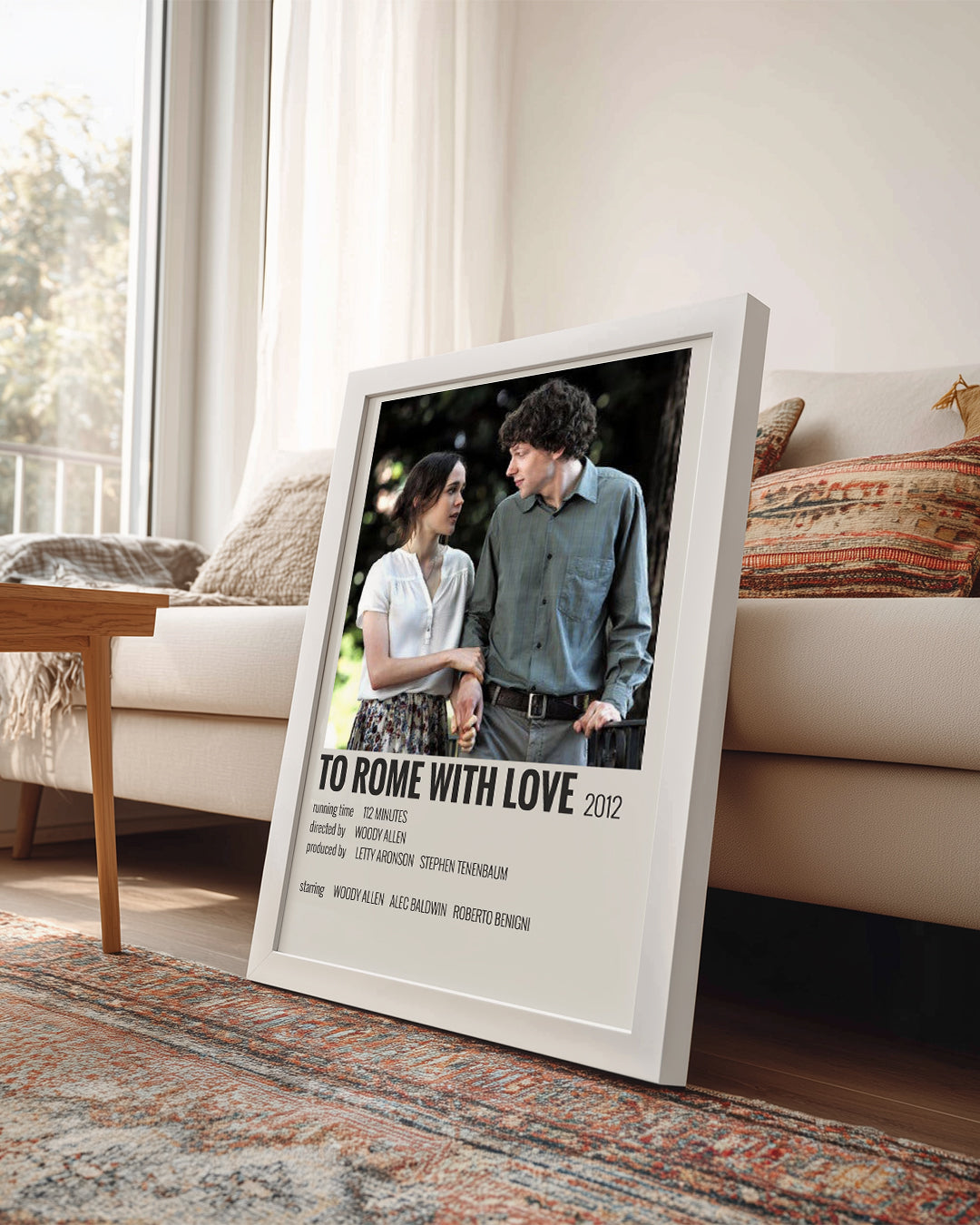 To Rome With Love Poster Tablosu