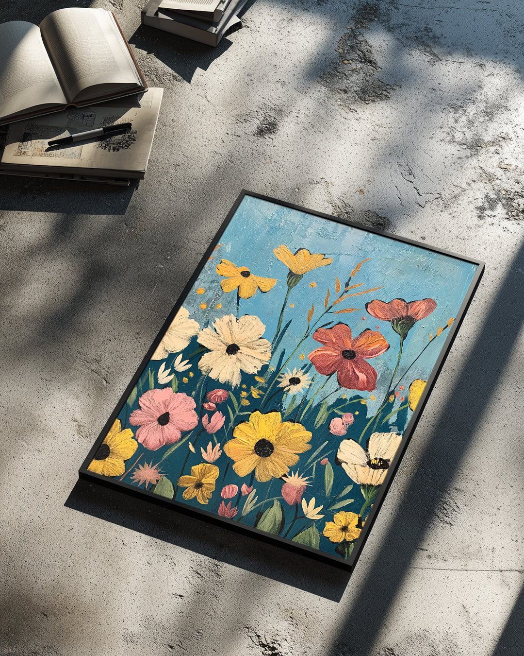 Toile Vibrante Poster Tablosu