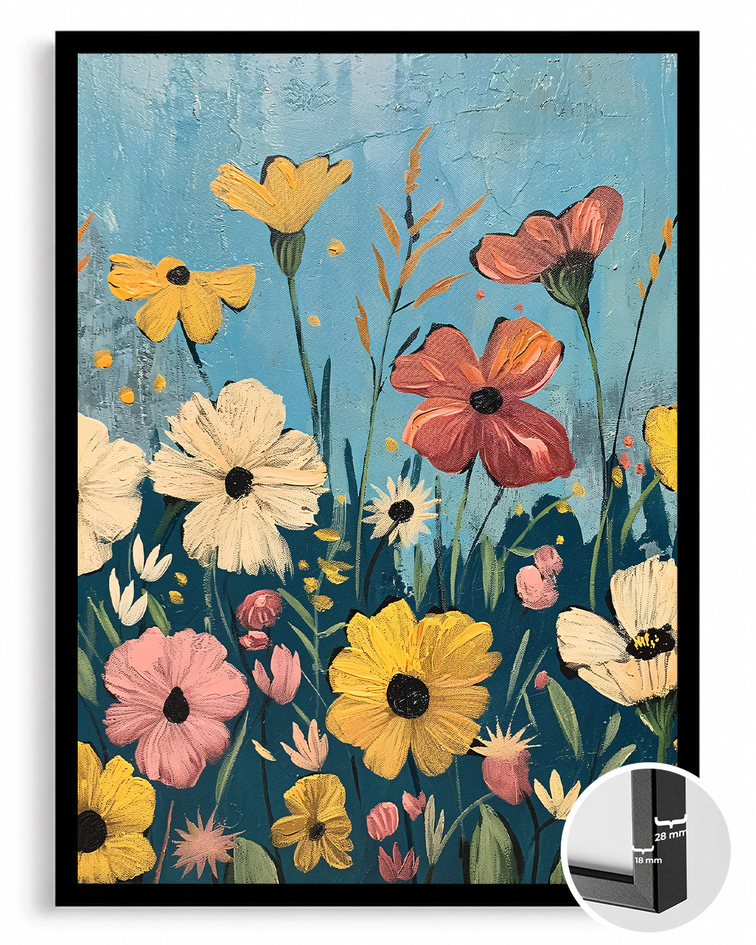 Toile Vibrante Poster Tablosu