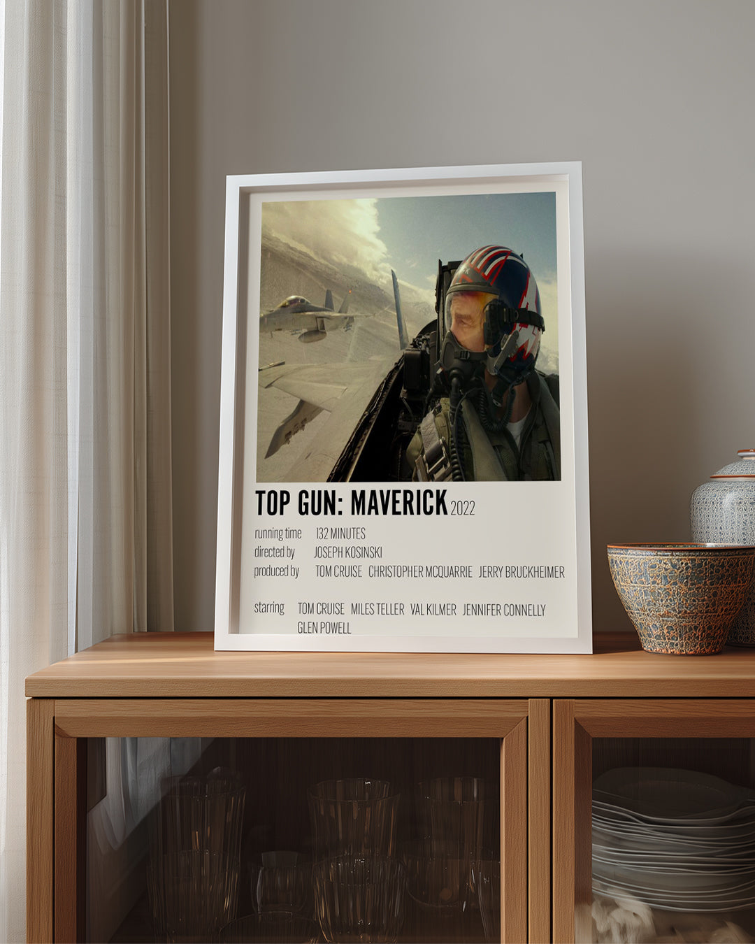 Top Gun Maverick Poster Tablosu