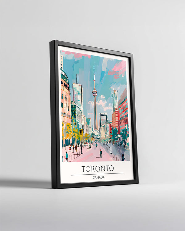 Toronto Kanada Poster Tablosu