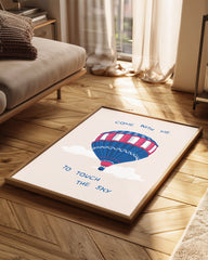 Touch Sky Poster Tablosu