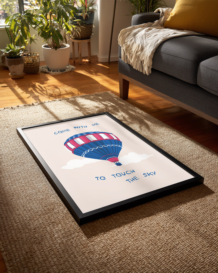 Touch Sky Poster Tablosu