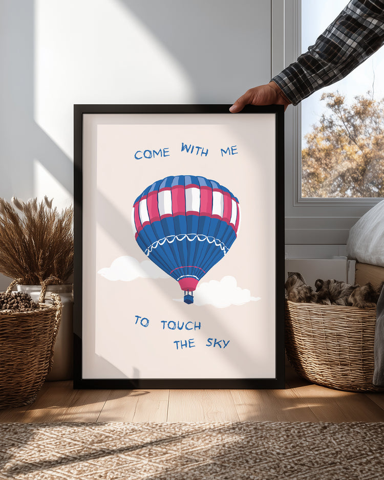 Touch Sky Poster Tablosu