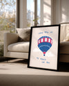 Touch Sky Poster Tablosu