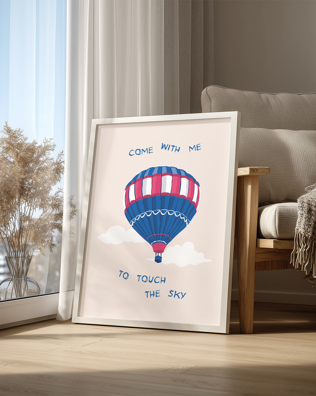Touch Sky Poster Tablosu