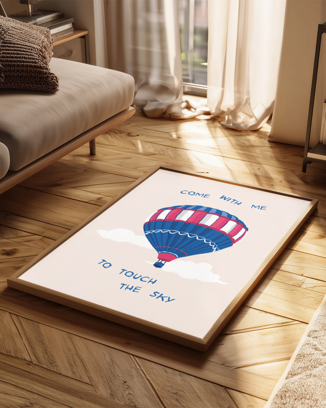 Touch Sky Poster Tablosu