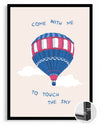 Touch Sky Poster Tablosu