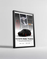 Toyota AE86 Poster Tablosu