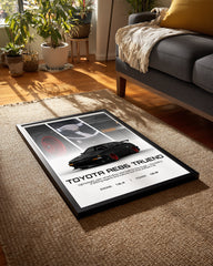 Toyota AE86 Poster Tablosu