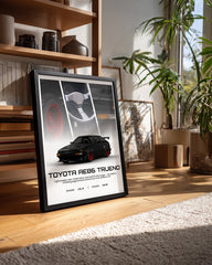 Toyota AE86 Poster Tablosu