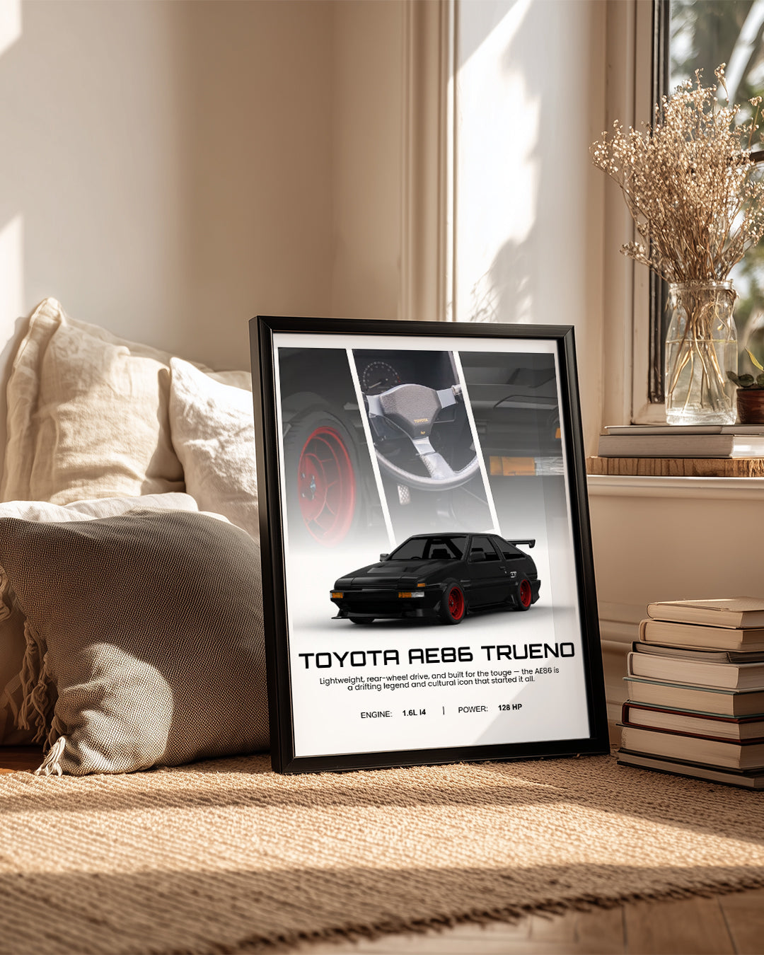 Toyota AE86 Poster Tablosu