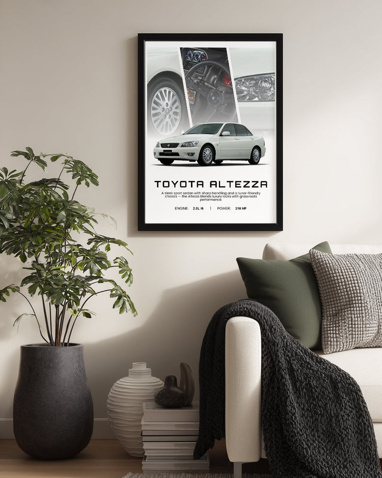 Toyota Altezza Poster Tablosu