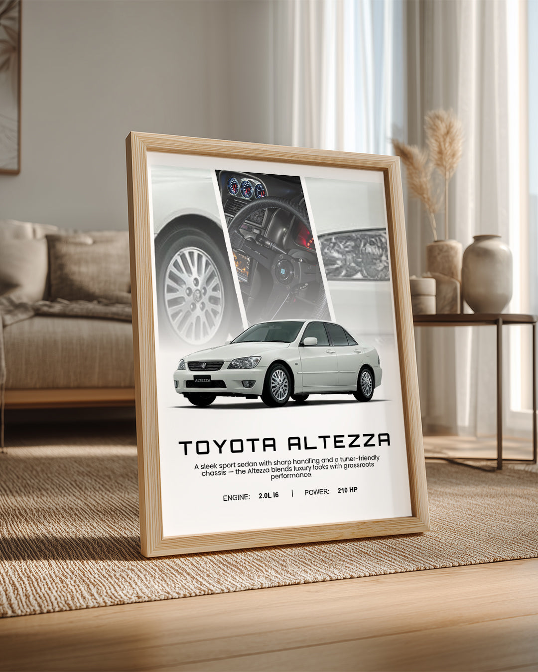 Toyota Altezza Poster Tablosu