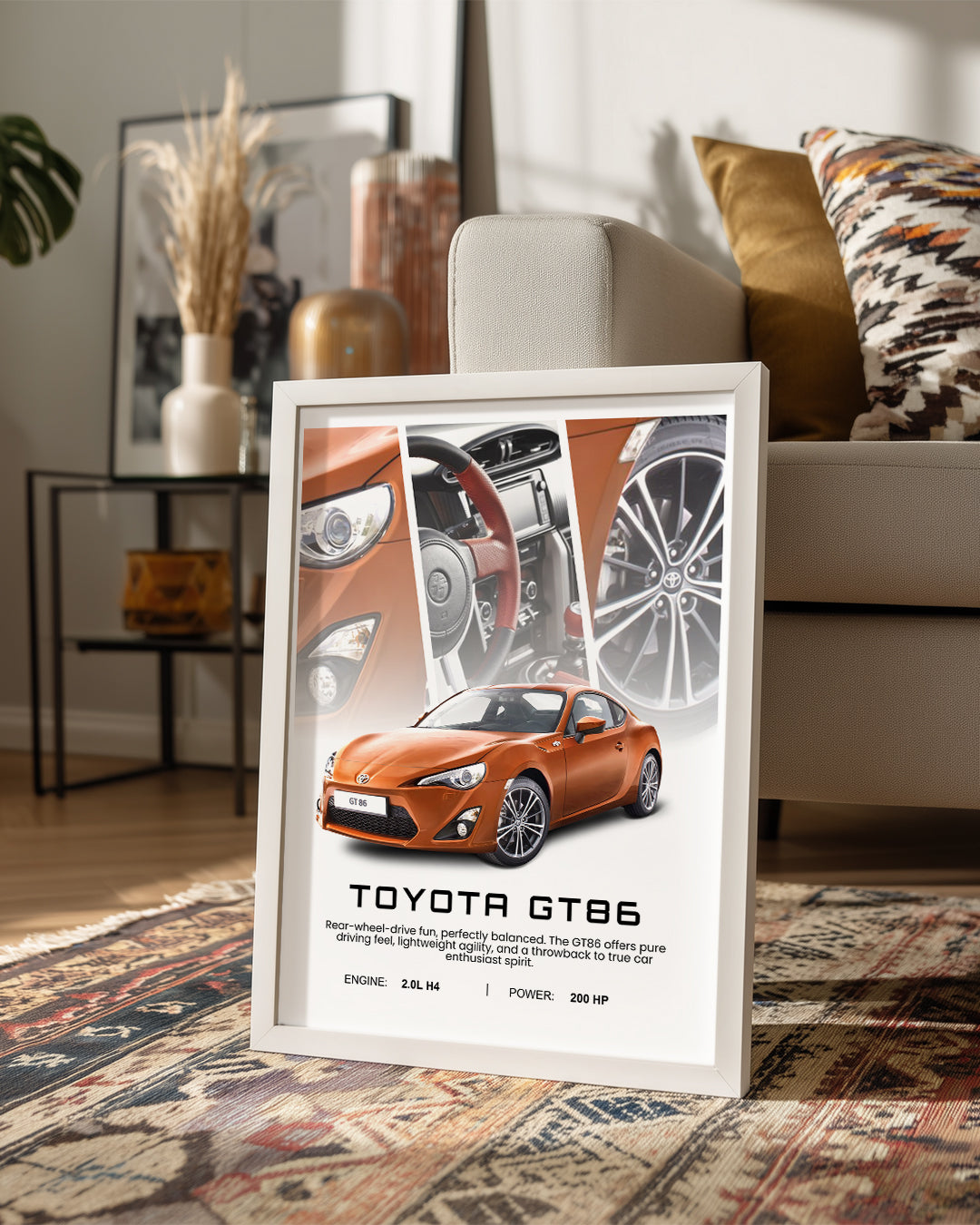Toyota GT86 Poster Tablosu
