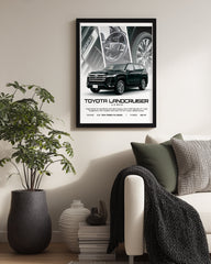 Toyota Land Cruiser Poster Tablosu
