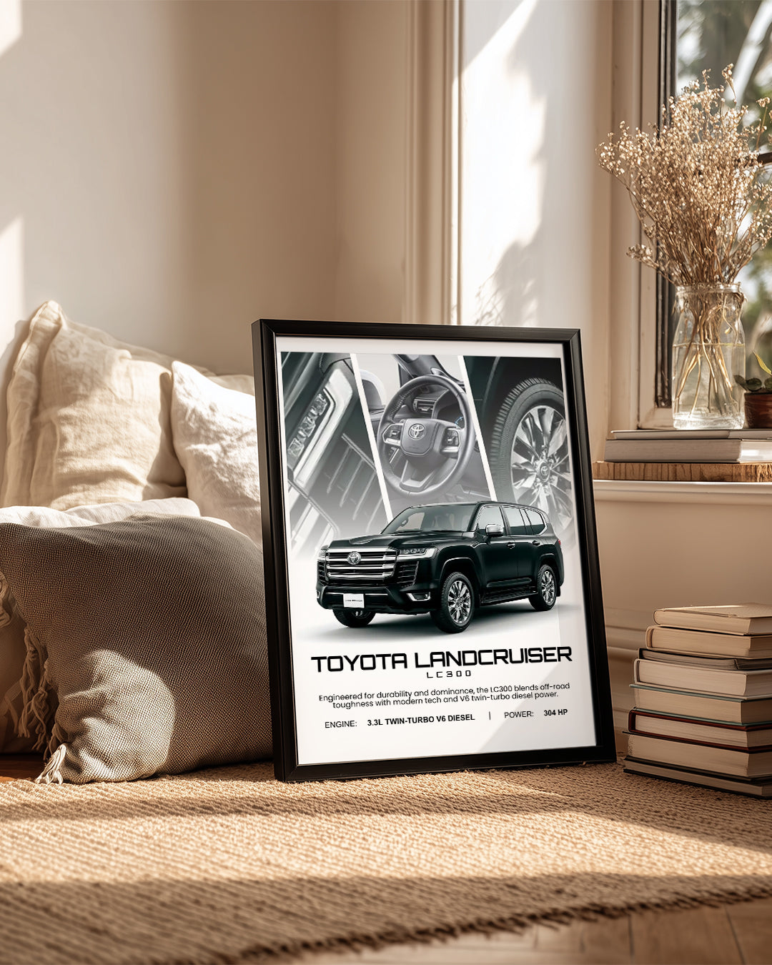 Toyota Land Cruiser Poster Tablosu