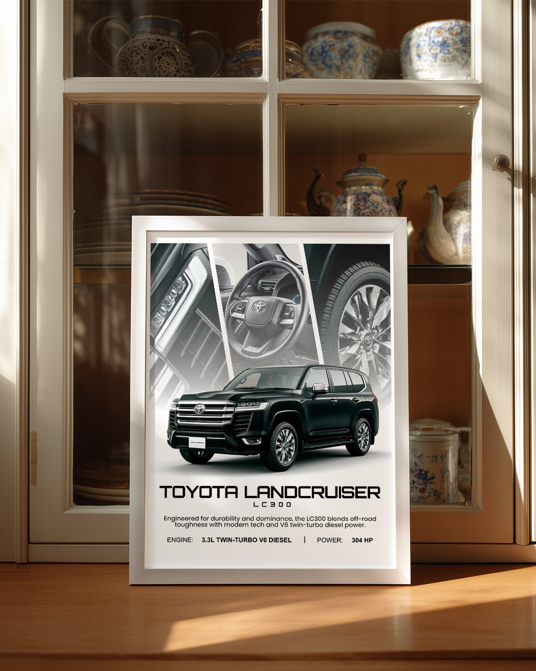 Toyota Land Cruiser Poster Tablosu