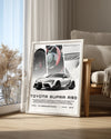 Toyota Supra A90 Poster Tablosu