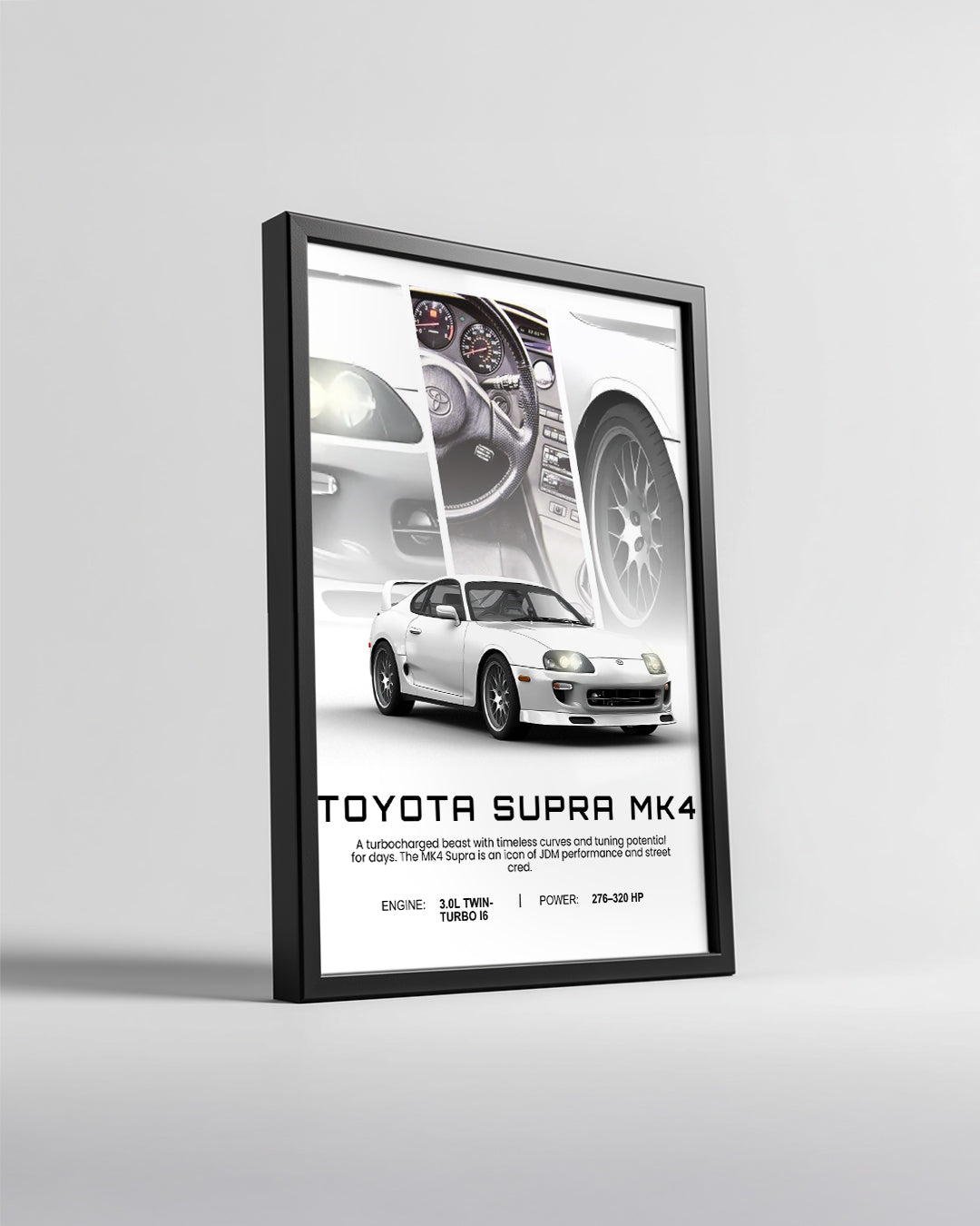 Toyota Supra MK4 Poster Tablosu
