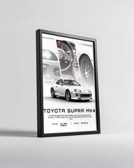 Toyota Supra MK4 Poster Tablosu