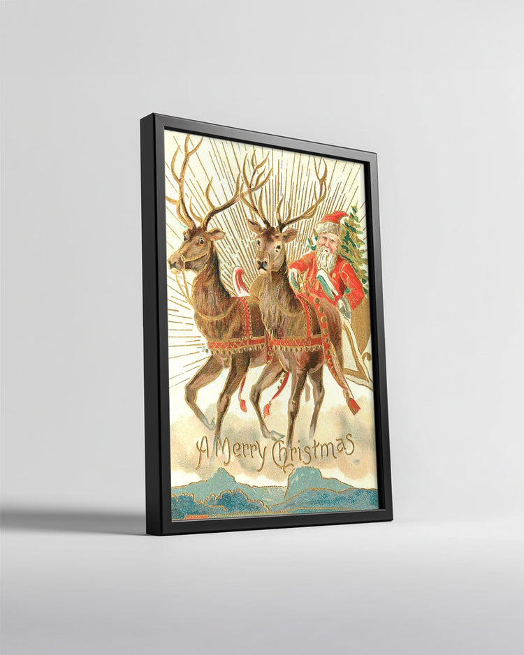Traditional Christmas Tree Poster Tablosu
