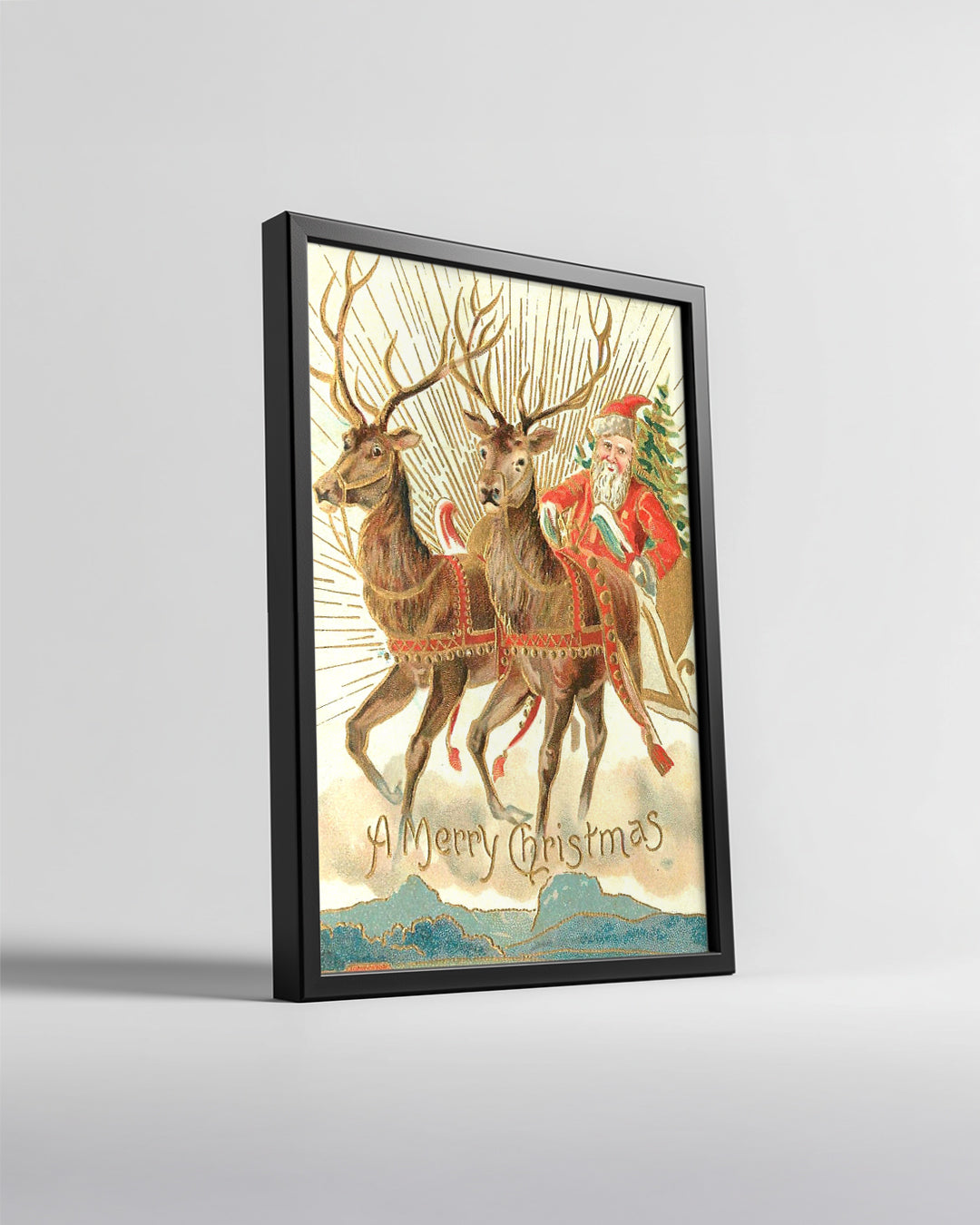 Traditional Christmas Tree Poster Tablosu