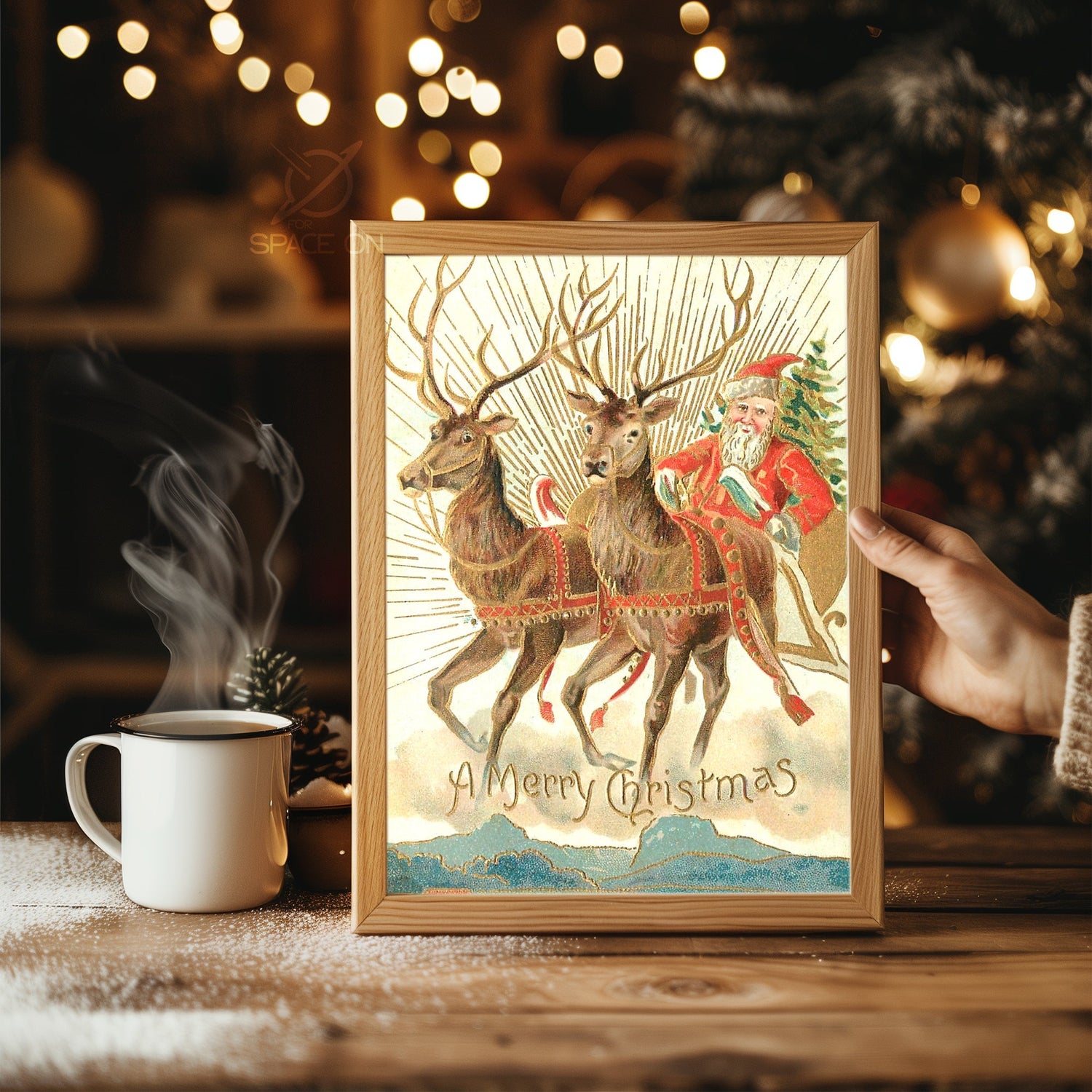 Traditional Christmas Tree Poster Tablosu