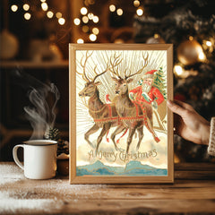 Traditional Christmas Tree Poster Tablosu