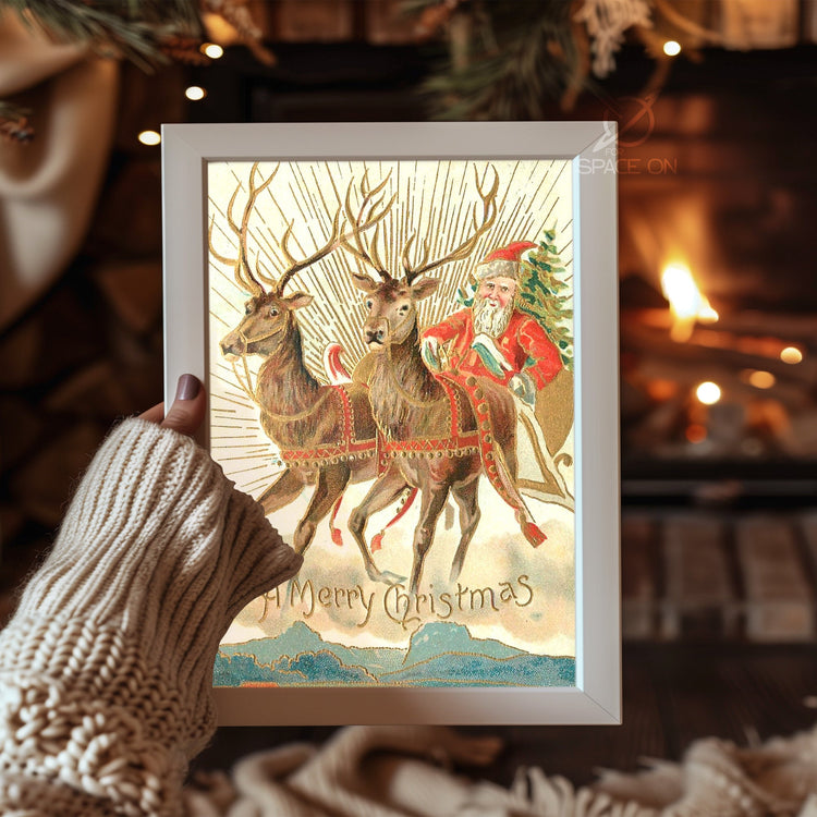 Traditional Christmas Tree Poster Tablosu