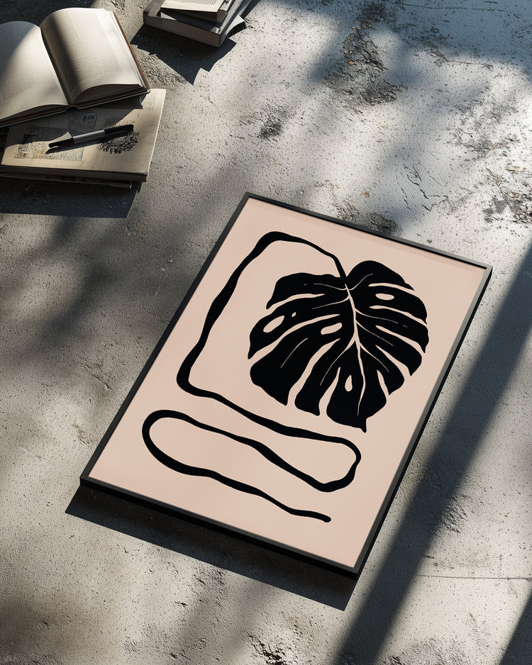 Trailing Leaf Poster Tablosu