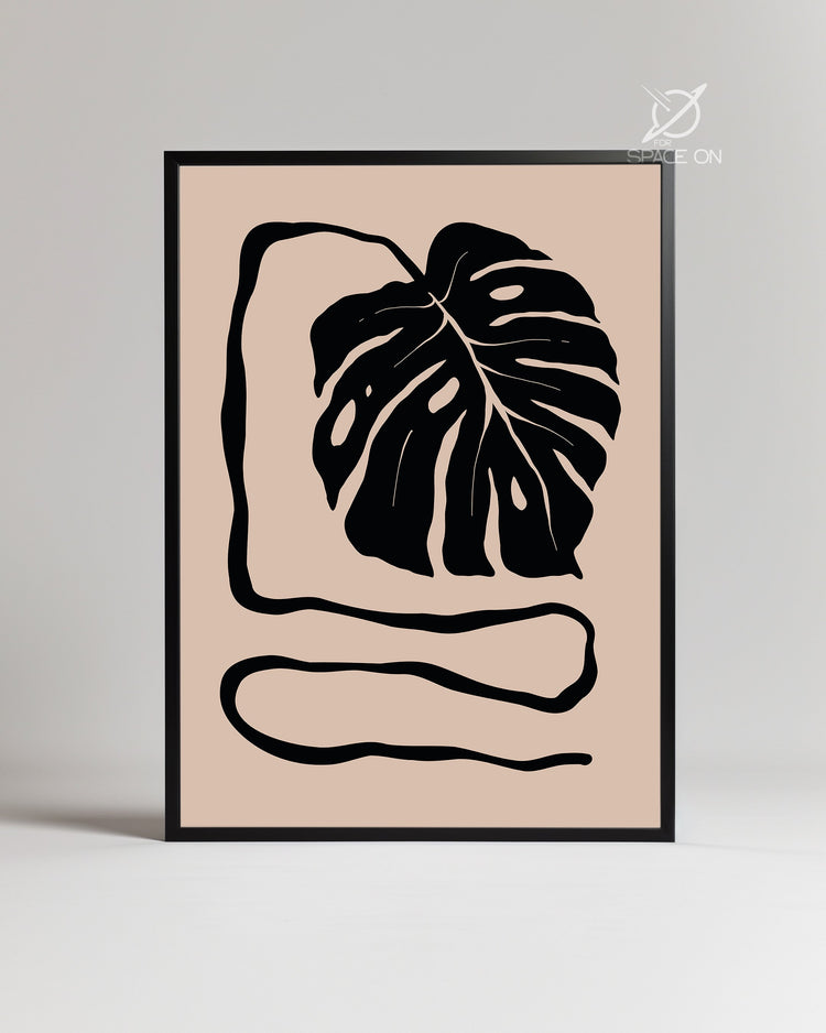 Trailing Leaf Poster Tablosu