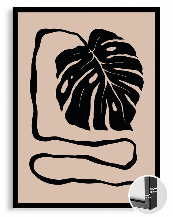 Trailing Leaf Poster Tablosu